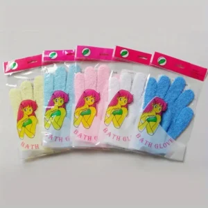 Gants de Douche Exfoliants