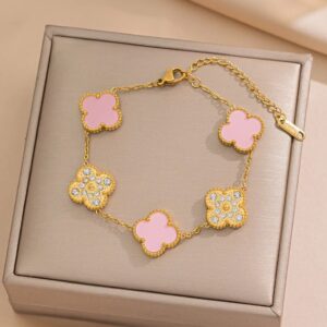 Bracelet - Or et Rose