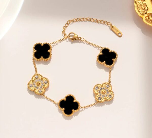 Bracelet - Noir & Or