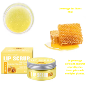 Gommage lèvre Miel