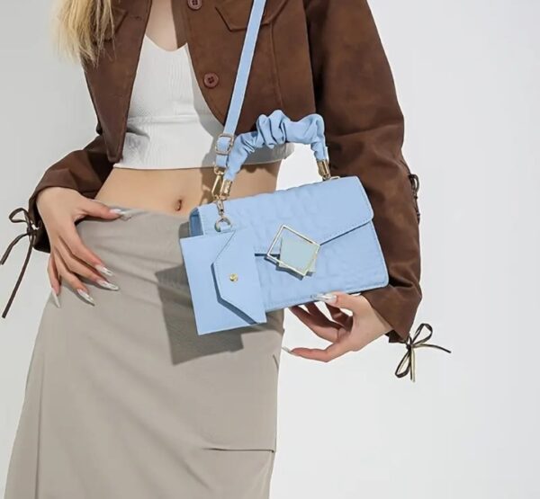Sac à main - Bleu – Image 2