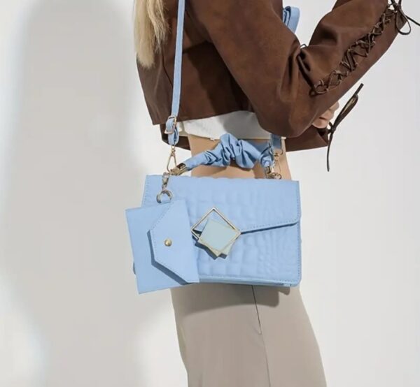 Sac à main - Bleu – Image 3