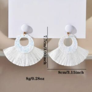 Boucles d'oreilles - Blanche