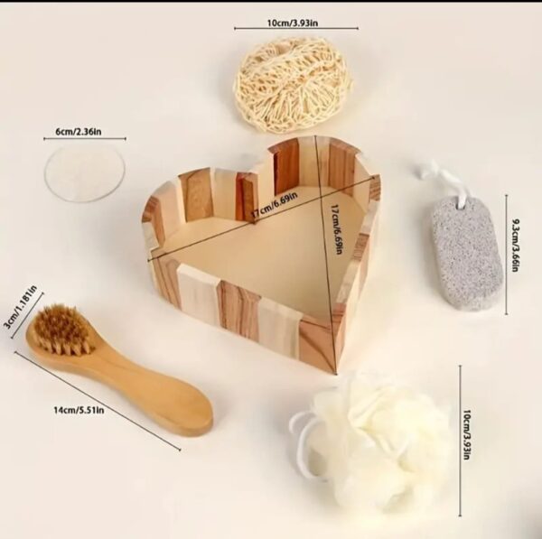 Ensemble de bain en forme de cœur – Image 2