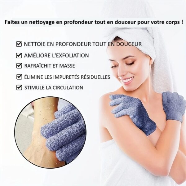 Gants de Douche Exfoliants – Image 3