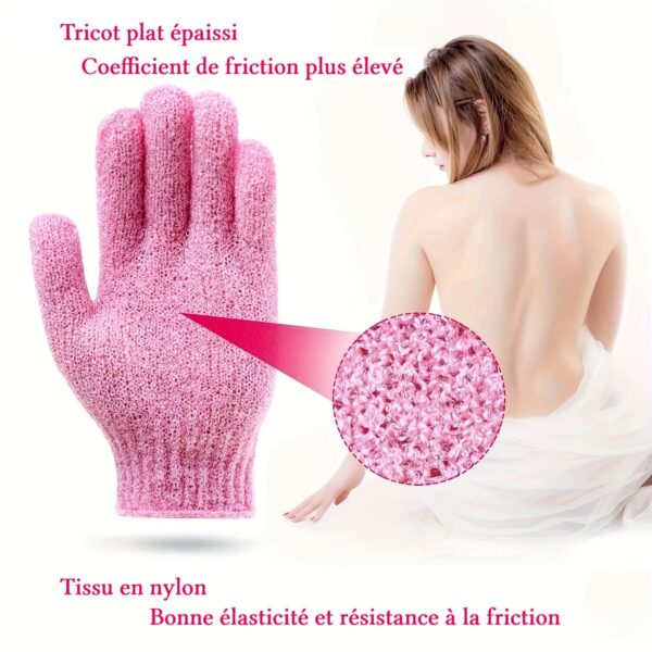 Gants de Douche Exfoliants – Image 4