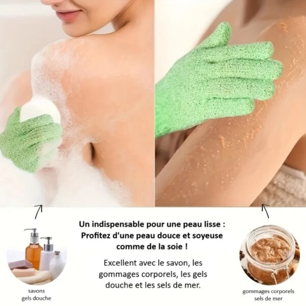 Gants de Douche Exfoliants – Image 5
