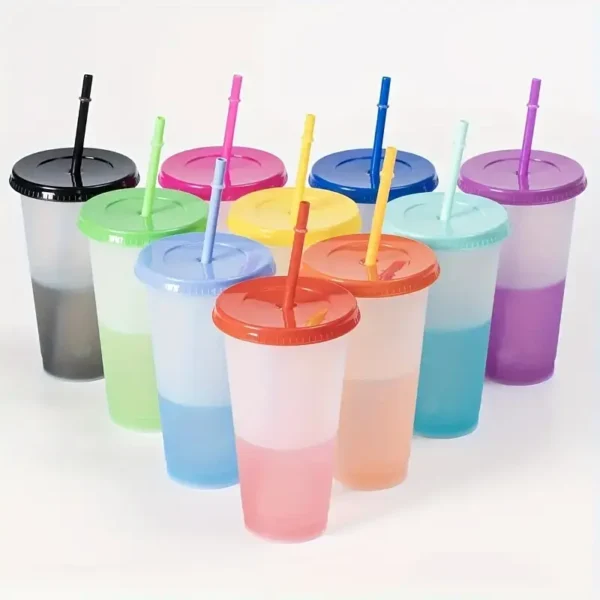 Gobelets avec pailles – Image 2