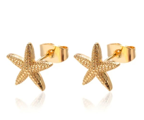 Boucles d'Oreilles Étoile de Mer