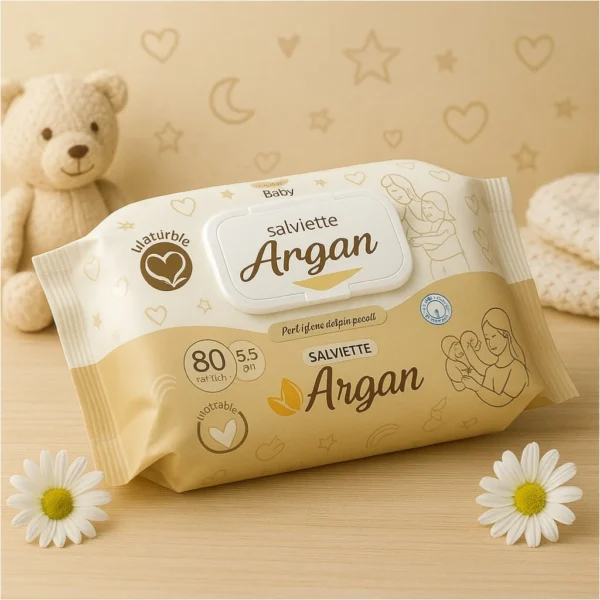 Lingettes à l’Huile d’Argan