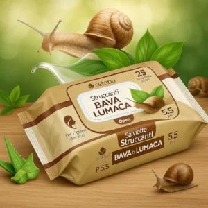 Lingettes Démaquillantes à la Bave d’Escargot